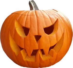 Classic Jack O Lantern Pumpkin.png PNG Image