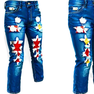 Classic Jean Texture Png Dtf68 PNG Image