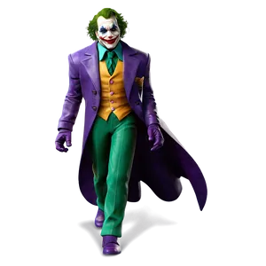 Classic Joker Character Png Mfk PNG Image