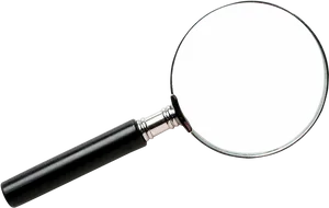 Classic Magnifying Glass PNG Image