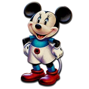 Classic Mickey And Minnie Png Wnc34 PNG Image