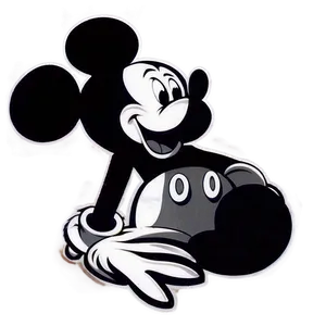 Classic Mickey Mouse Shadow Png 58 PNG Image