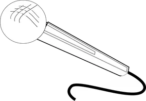 Classic Microphone Vector Illustration PNG Image