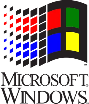 Classic Microsoft Windows Logo PNG Image