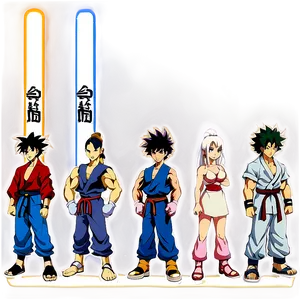 Classic Mugen Characters Lineup Png 16 PNG Image