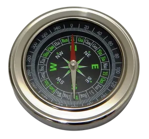 Classic Navigation Compass PNG Image