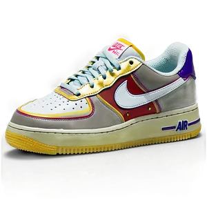 Classic Nike Air Force 1 Shoes Png 06262024 PNG Image