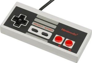 Classic Nintendo Controller PNG Image