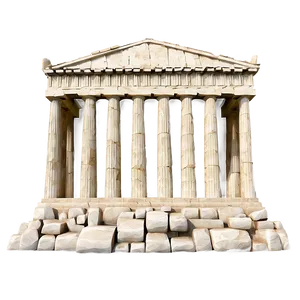 Classic Parthenon Architecture Png 7 PNG Image