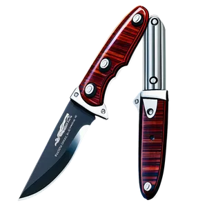 Classic Pocket Knife Drawing Png Ecl PNG Image