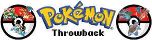 Classic_ Pokemon_ Logo_with_ Characters PNG Image