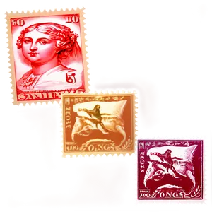 Classic Postage Stamp Design Png 06282024 PNG Image