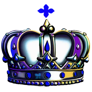 Classic Prince Crown Artwork Png Buo64 PNG Image