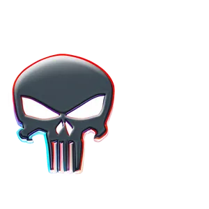 Classic Punisher Skull Icon Png Snc67 PNG Image