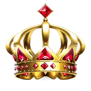 Classic Queen Crown Design Png Vcy PNG Image