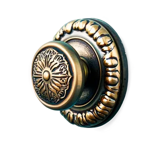 Classic Round Doorknob Png Bsk95 PNG Image