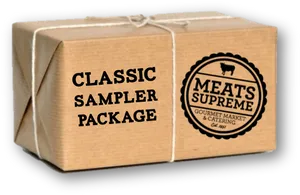 Classic Sampler Meats Supreme Package PNG Image