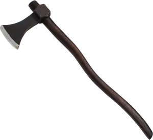 Classic Single Bit Axe PNG Image