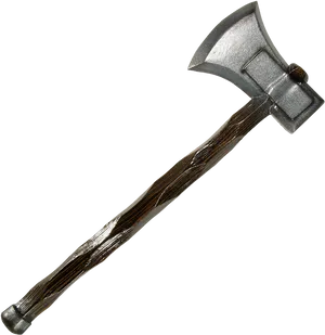 Classic Single Bit Axe PNG Image