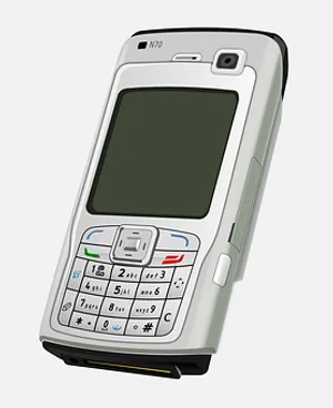 Classic Slider Phone N70 PNG Image