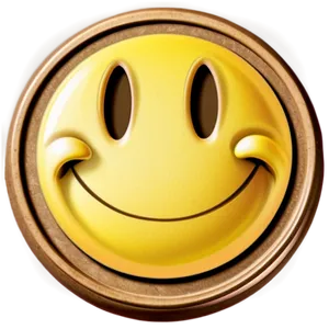 Classic Smiley Face Label Png 45 PNG Image