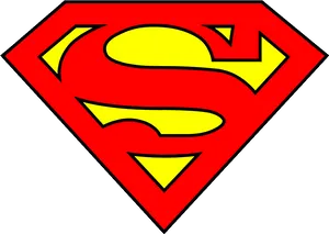 Classic Superman Logo PNG Image