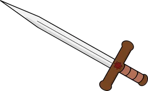 Classic Sword Illustration PNG Image