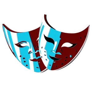 Classic Theatre Masks Png Ebh PNG Image