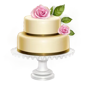 Classic Wedding Cake Png 39 PNG Image