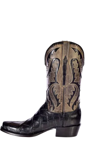 Classic Western Cowboy Boot PNG Image