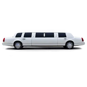 Classic White Limo Png Ycd87 PNG Image