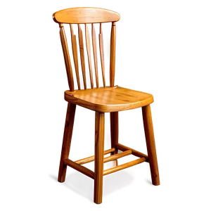 Classic Wooden Silla Png 06242024 PNG Image