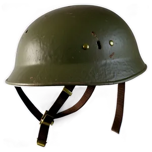 Classic Ww2 Military Helmet Png Oii PNG Image