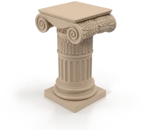 Classical Architecture Column PNG Image