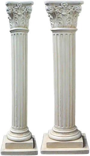 Classical Style Columns PNG Image