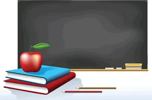 Classroom Essentials Still Life PNG Image