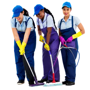 Cleaning Workers Png 23 PNG Image