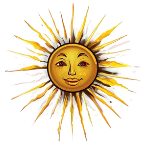 Clear Sun Illustration Png 05252024 PNG Image