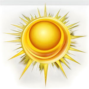 Clear Sun Illustration Png 49 PNG Image