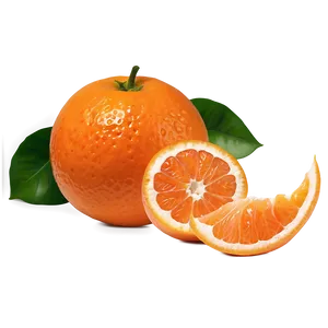 Clementine Fruit Cut Png 81 PNG Image