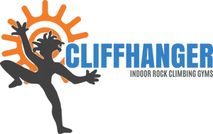 Cliffhanger Indoor Rock Climbing Gym Logo PNG Image