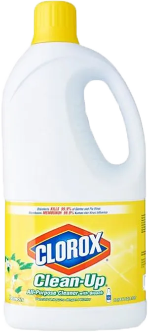 Clorox Clean Up Bleach Bottle PNG Image