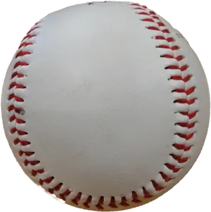 Close Up Baseball Stitches PNG Image