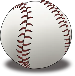 Close Up Baseball Stitching PNG Image