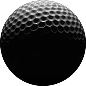 Close Up Golf Ball Dimples Black Background.jpg PNG Image