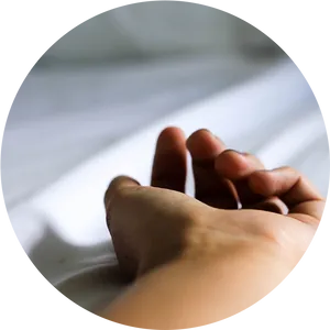 Close Up Hand Massage Technique PNG Image