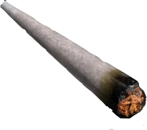 Close Up Lit Cigarette PNG Image