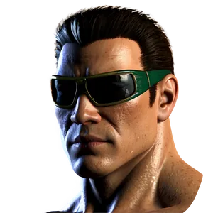 Close-up Of Johnny Cage Png Brv96 PNG Image