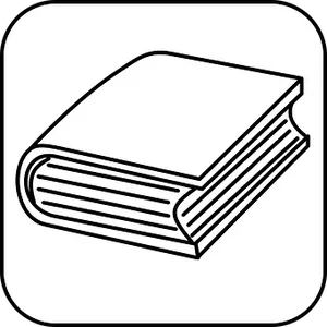 Closed Book Icon PNG Image