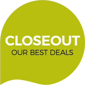 Closeout Sale Best Deals Sign PNG Image